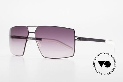 Mykita Viktor Designer Sonnenbrille Eckig, VIKTOR Purple, purple-gradient Gläser; Größe: Medium, Passend für Herren