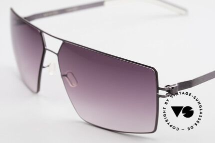 Mykita Viktor Designer Sonnenbrille Eckig, flexible Metallbrille; innovativ & elegant gleichermaßen, Passend für Herren
