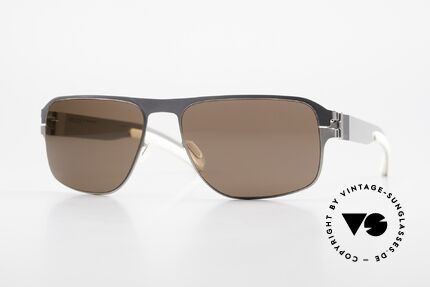 Mykita Lennox Sportliche Men's Sonnenbrille, original VINTAGE Mykita Herren-Sonnenbrille von 2009, Passend für Herren
