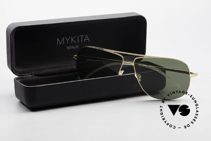 Mykita Jon Designer Metall Sonnenbrille, Größe: medium, Passend für Herren und Damen