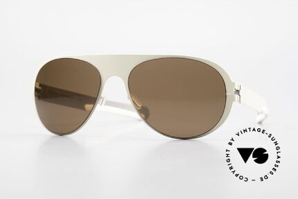 Mykita Winston Limited Designer Sonnenbrille, LIMITED vintage Mykita Designer-Sonnenbrille von 2011, Passend für Herren