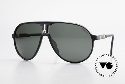 Carrera 5407 80er Sport Pilotensonnenbrille, alte 80er Sport Pilotensonnenbrille von Carrera, Passend für Herren