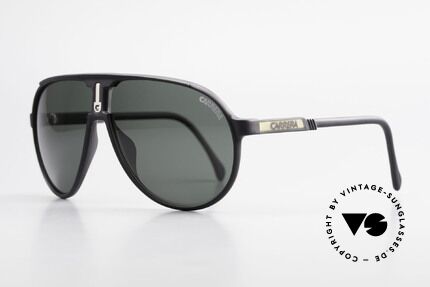 Carrera 5407 80er Sport Pilotensonnenbrille, enorm robuster und leichter Kunststoff-Rahmen, Passend für Herren