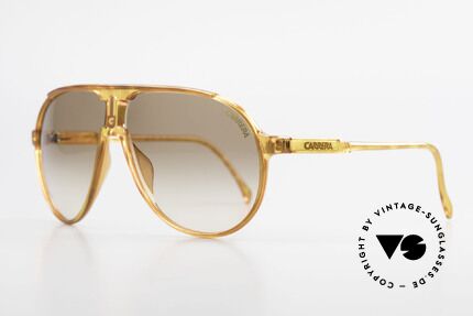 Carrera 5407 80s Sport Aviator Sonnenbrille, enorm robuster und leichter Kunststoff-Rahmen, Passend für Herren