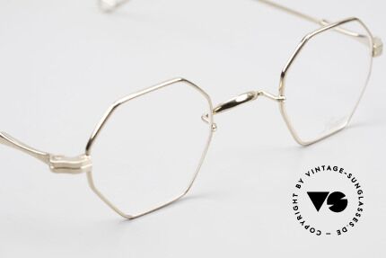 Lunor II 11 Eckige Pantobrille Vergoldet, altes, ungetragenes LUNOR Einzelstück (RARITÄT!), Passend für Herren und Damen Lunor II 11 Eckige Pantobrille Vergoldet, altes, ungetragenes LUNOR Einzelstück (RARITÄT!), Passend für Herren und Damen