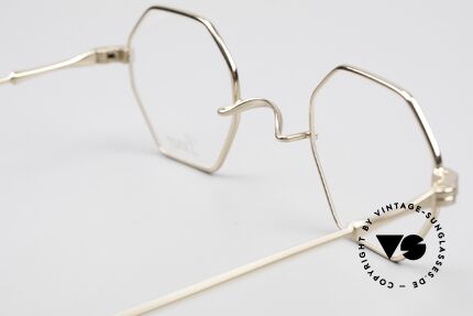 Lunor II 11 Eckige Pantobrille Vergoldet, markante eckige Panto-Form, VERGOLDETE Fassung, Passend für Herren und Damen Lunor II 11 Eckige Pantobrille Vergoldet, markante eckige Panto-Form, VERGOLDETE Fassung, Passend für Herren und Damen