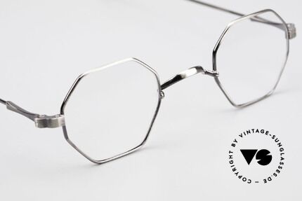 Lunor II 11 Eckige Pantobrille Sehr Klein, altes, ungetragenes LUNOR Einzelstück (RARITÄT!), Passend für Herren und Damen Lunor II 11 Eckige Pantobrille Sehr Klein, altes, ungetragenes LUNOR Einzelstück (RARITÄT!), Passend für Herren und Damen