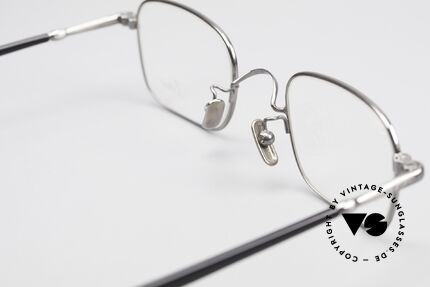Lunor VA 109 Klassische Brille Für Herren, ungetragen; mit Acetat-Bügeln und Titan-Nasenpads, Passend für Herren