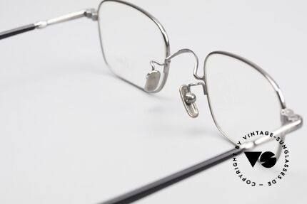 Lunor VA 109 Klassische Brille Für Herren AS, ungetragen; mit Acetat-Bügeln und Titan-Nasenpads, Passend für Herren