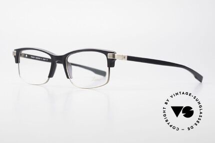 Lunor Combi V Mod 50 Designer Kombibrille Titanium, schöne Kombibrille: klassisch, zeitlos und UNISEX, Passend für Herren und Damen