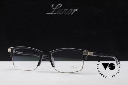 Lunor Combi V Mod 50 Designer Kombibrille Titanium, Größe: medium, Passend für Herren und Damen
