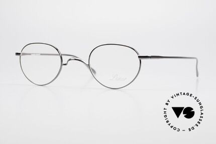 Lunor Club I 501 GM Metallbrille Anatomisch Unisex, LUNOR Brille der 'Club-Kollektion' (Metall/Vollrand), Passend für Herren und Damen