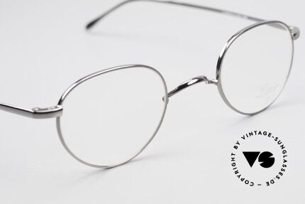 Lunor Club I 501 GM Metallbrille Anatomisch Unisex, GM: gunmetal Legierung, sehr edel für Damen & Herren, Passend für Herren und Damen