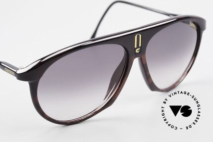 Carrera 5427 Sportsonnenbrille 80er Unisex, sehr interessantes Rahmenmuster: bordeaux-schwarz, Passend für Herren und Damen