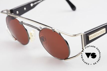 Neostyle Superstar 1 Steampunk Sonnenbrille 3D Rot, ungetragen (wie alle unsere "Steampunk" Brillen), Passend für Herren und Damen Neostyle Superstar 1 Steampunk Sonnenbrille 3D Rot, ungetragen (wie alle unsere "Steampunk" Brillen), Passend für Herren und Damen
