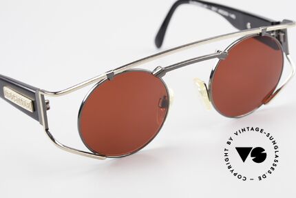 Neostyle Superstar 1 Steampunk Sonnenbrille 3D Rot, die grellen 3D Gläser sind beliebig austauschbar, Passend für Herren und Damen Neostyle Superstar 1 Steampunk Sonnenbrille 3D Rot, die grellen 3D Gläser sind beliebig austauschbar, Passend für Herren und Damen