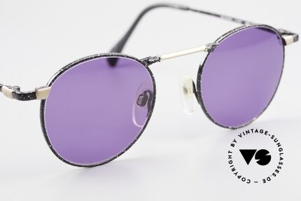 Neostyle Academic 2 80er Pantosonnenbrille Lila, ungetragen (wie alle unsere VINTAGE Brillen), Passend für Herren und Damen