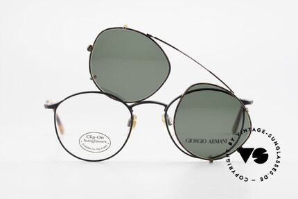 Giorgio Armani 132 Clip On Panto Sonnenbrille, Größe: medium, Passend für Herren Giorgio Armani 132 Clip On Panto Sonnenbrille, Größe: medium, Passend für Herren