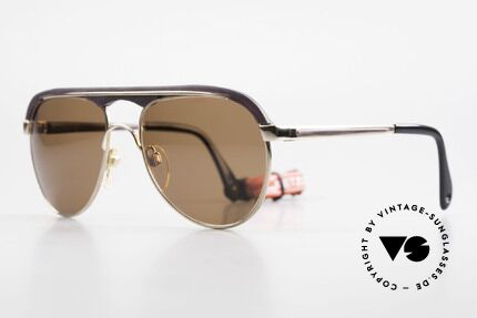 Metzler 0250 Echt 80er Sportsonnenbrille, flexibler, hochwertiger & solider Rahmen (Germany), Passend für Herren
