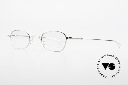 Lunor V 106 Metallbrille Unisex Vollrand, Modell V 106: sehr elegante Unisex Metall-Fassung, Passend für Herren und Damen