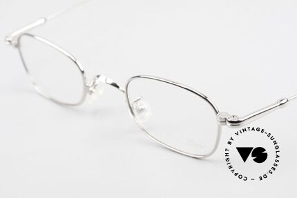Lunor V 106 Metallbrille Unisex Vollrand, aus der 2011er Kollektion in altbekannter Qualität, Passend für Herren und Damen