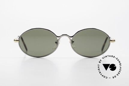 Aston Martin AM13 Ovale Brille James Bond Style, Accessoire zu den Nobel-Sportwagen aus Great Britain, Passend für Herren
