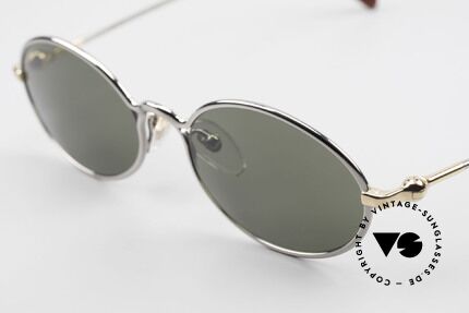 Aston Martin AM13 Ovale Brille James Bond Style, kostbares Unikat (mit Seriennummer) in TOP-Qualität, Passend für Herren