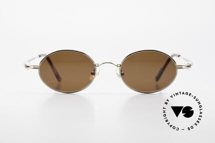 Aston Martin AM43 90er Brille Ergonomisch Oval, Accessoire zu den Nobel-Sportwagen aus Great Britain, Passend für Herren