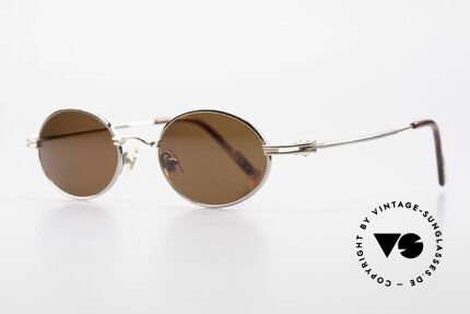 Aston Martin AM43 90er Brille Ergonomisch Oval, sportlich elegant für den Gentleman (James Bond Style), Passend für Herren