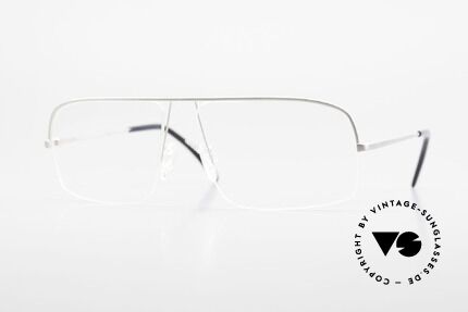 Wolfgang Proksch WP0103 New Tear Drop Titanfassung, Wolfgang Proksch vintage Brillenfassung von 1999, Passend für Herren