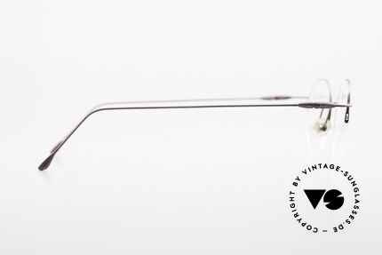 W Proksch's M61/12 Minimalistische Halbrandbrille, seit 1998 produziert nun die Firma Kaneko in Lizenz, Passend für Herren und Damen