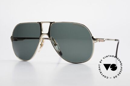 Boeing 5700 Große Alte 80er Piloten Brille, The BOEING Collection by Carrera von 1988/1989, Passend für Herren
