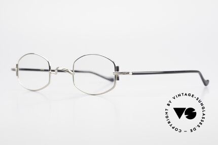 Lunor XA 03 No Retro Lunor Brille Vintage, bekannt für den W-Steg und die schlichten Formen, Passend für Herren und Damen