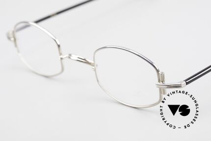 Lunor XA 03 No Retro Lunor Brille Vintage, Mod. XA 03 mit anatomischem Steg & Acetat-Bügeln, Passend für Herren und Damen