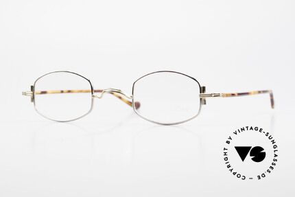 Lunor XA 03 Lunor Brille No Retro Vintage, minimalistische Lunor Brille der Lunor "X"-Baureihe, Passend für Herren und Damen