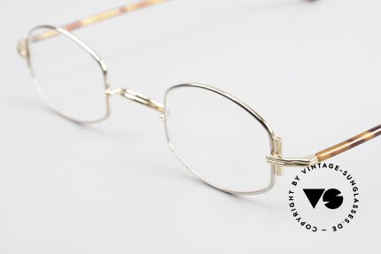 Lunor XA 03 Lunor Brille No Retro Vintage, Mod. XA 03 mit anatomischem Steg & Acetat-Bügeln, Passend für Herren und Damen