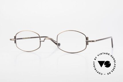 Lunor XA 03 Alte Lunor Brille Klassiker, minimalistische Lunor Brille der Lunor "X"-Baureihe, Passend für Herren und Damen