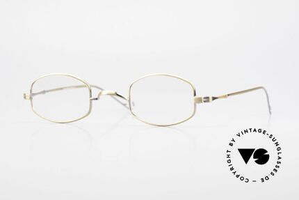 Lunor II 16 Lunor Brille Alter Klassiker, minimalistische Lunor Brille der Lunor "II"-Baureihe, Passend für Herren und Damen