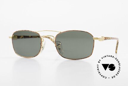 Ray Ban Chaos Square 90er B&L USA Ray-Ban W2007, vintage B&L Ray-Ban CHAOS Square W2007 G15 XLT, Passend für Herren und Damen