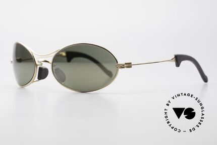 Ray Ban Orbs 9 Base Oval Gold Mirror B&L USA Brille, eines der letzten Ray Ban Modelle von Bausch&Lomb, Passend für Herren