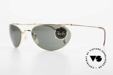 Ray Ban Deco Metals Wrap Alte Bausch Lomb Ray-Ban USA, beste Passform und wirklich angenehm zu tragen, Passend für Herren und Damen