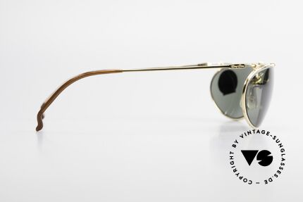 Ray Ban Deco Metals Wrap Alte Bausch Lomb Ray-Ban USA, KEINE Retrobrille, sondern ein altes USA-Original, Passend für Herren und Damen
