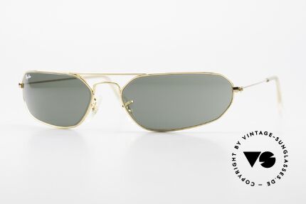 Ray Ban Fugitives Hexagon 90er Ray-Ban Bausch Lomb B&L, 90er USA Ray-Ban Fugitives Metal Hexagon, W1959, Passend für Herren