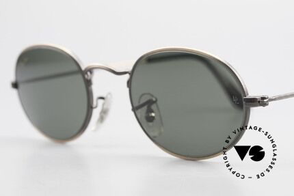 Ray Ban Classic Style I Ovale Ray-Ban Sonnenbrille, Katalog-Name: Ray-Ban W0969, antik bronze; G-15, Passend für Herren und Damen