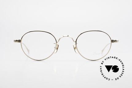 Lunor V 107 Metallbrille Herren Vergoldet, ohne große Logos; stattdessen mit zeitloser Eleganz, Passend für Herren