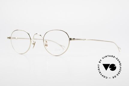 Lunor V 107 Metallbrille Herren Vergoldet, Modell V 107: sehr elegante Pantobrille für Herren, Passend für Herren