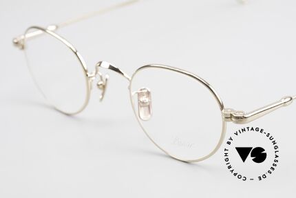 Lunor V 107 Metallbrille Herren Vergoldet, aus der 2011er Kollektion in altbekannter Qualität, Passend für Herren