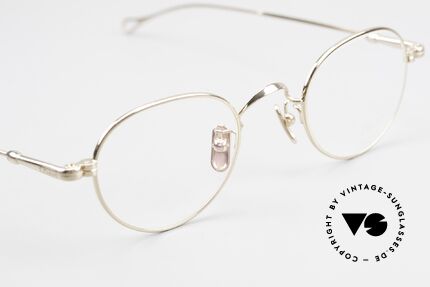 Lunor V 107 Metallbrille Herren Vergoldet, daher jetzt erstmalig in unserem vintage Sortiment, Passend für Herren