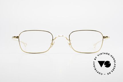 Lunor V 109 Lunor Herrenbrille Vergoldet, LUNOR = ehrliches Handwerk mit Liebe zum Detail, Passend für Herren