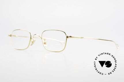 Lunor V 109 XL Herrenbrille Vergoldet, ohne große Logos; stattdessen mit zeitloser Eleganz, Passend für Herren